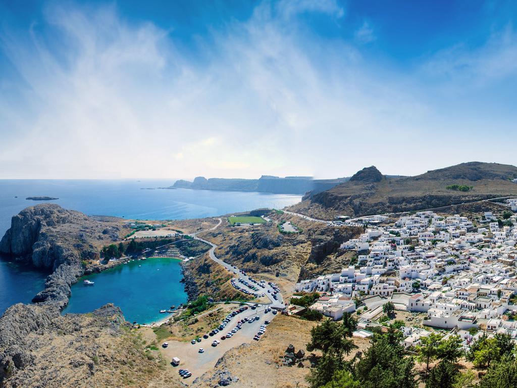 Lindos Comfy Suites Eksteriør billede
