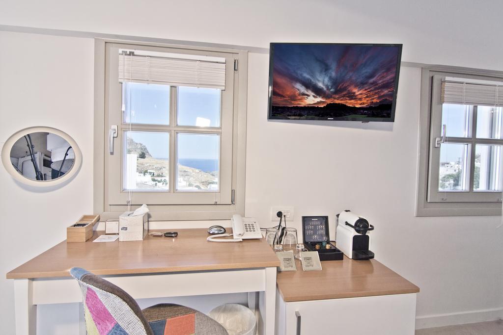 Lindos Comfy Suites Eksteriør billede
