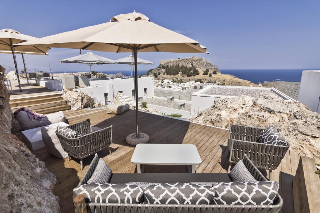 Lindos Comfy Suites Eksteriør billede