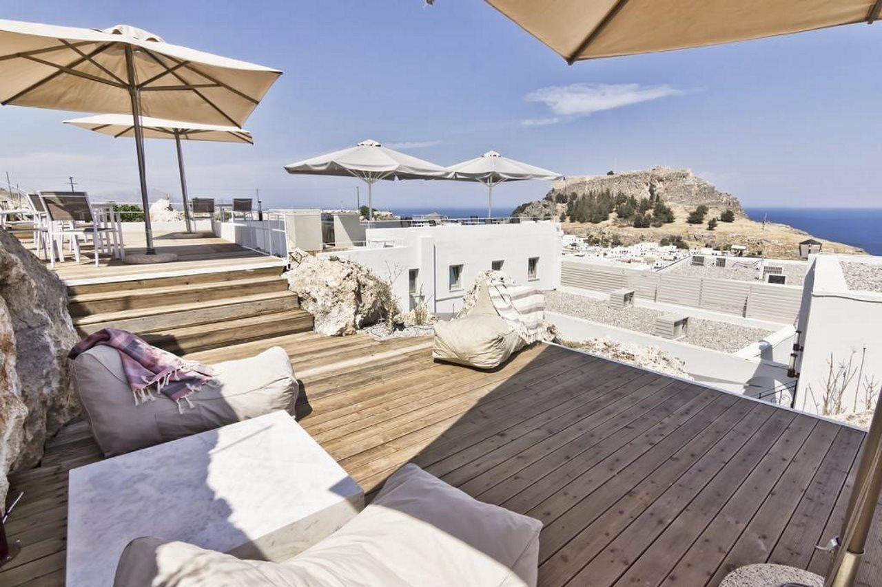 Lindos Comfy Suites Eksteriør billede